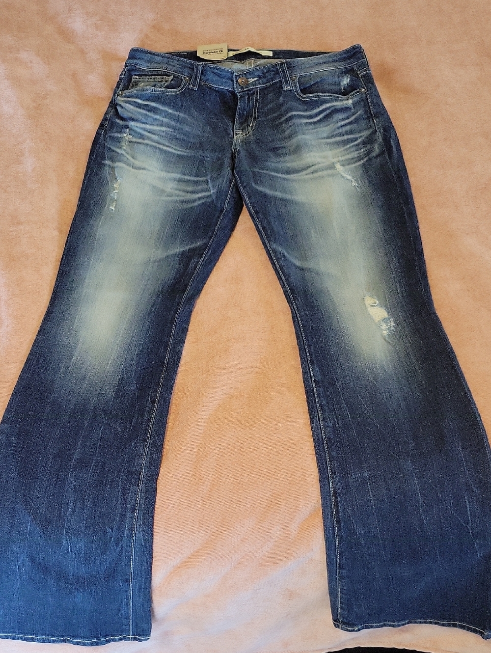 NEW Big Star Maddie Bootcut Jeans with Faded Detailing